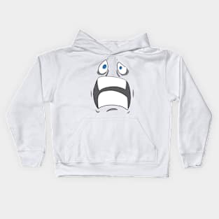 Scaredy Face Kids Hoodie